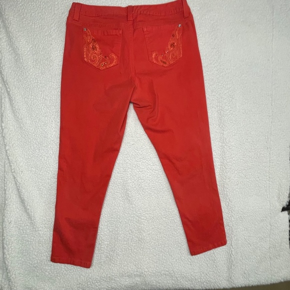 Women’s ND Weekend Orange 16 Jeans - Picture 2 of 14